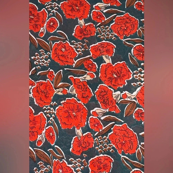 HAYDEN FLORAL PRARIE MAXI DRESS SIZE LARGE - Picture 7 of 9